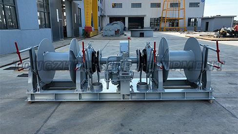 Hydraulische gecombineerde roomlasser en afmeerlier